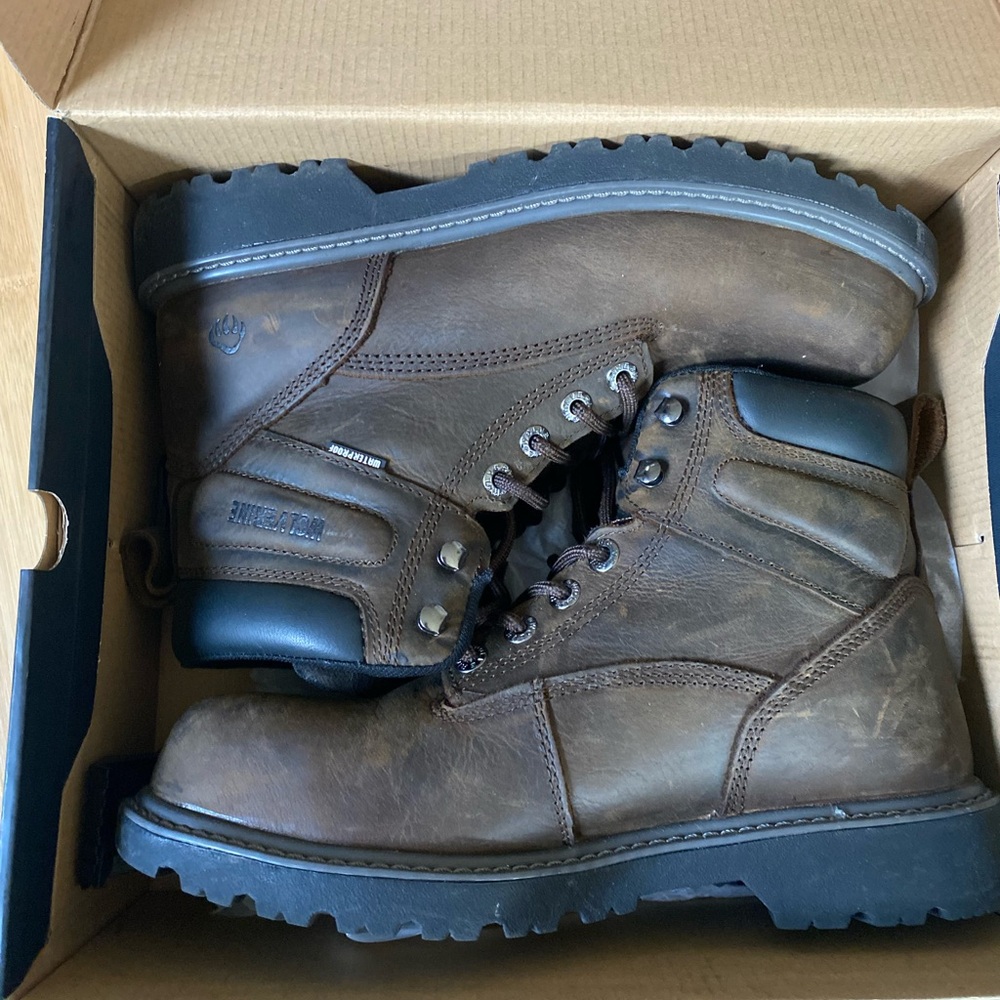 Wolverine Floorhand WP, Steel Toe Work Boots, barely worn